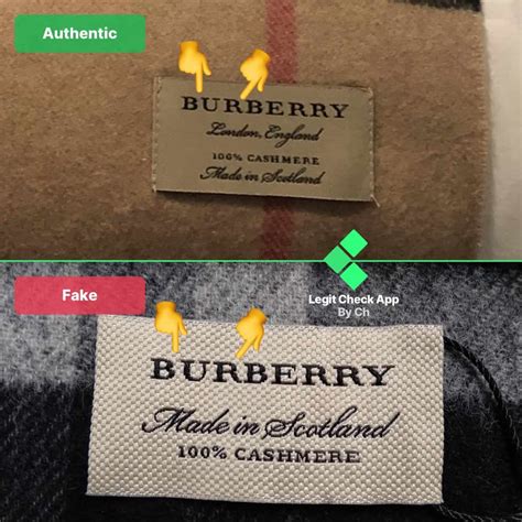 burberry goddess fake|authentic burberry tag.